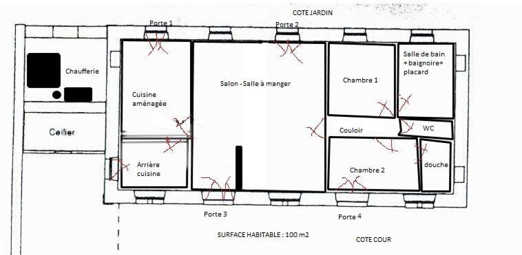 Gite -Belle Maison Dans Une Ancienne Ecole-Tarif Reduit Hors We ! Chanzeaux 外观 照片